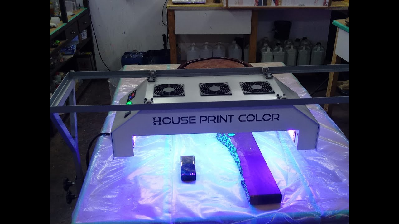 Esteira de Cura UV LED Profissional Sob Medida | House Print Color