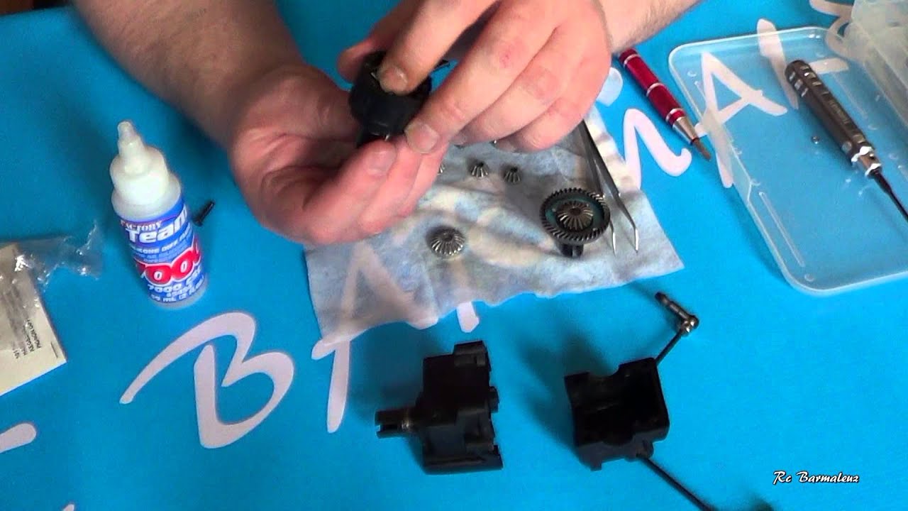 Hpi Trophy Traggy Flux Repair Differential (Ремонт Дифференциала)