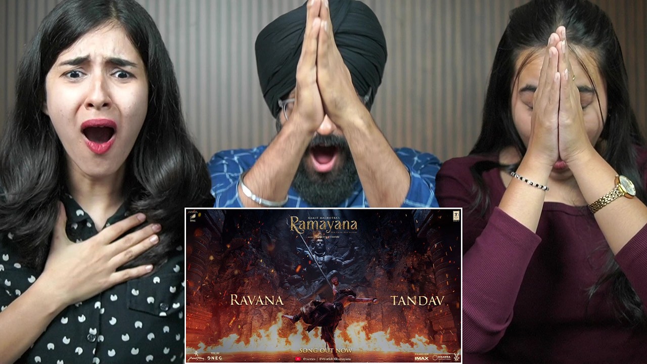 Ramayana: Ravana Tandav Song REACTION| Namit M, Nitesh T | Ranbir, Yash | AR Rahman, Vishal D