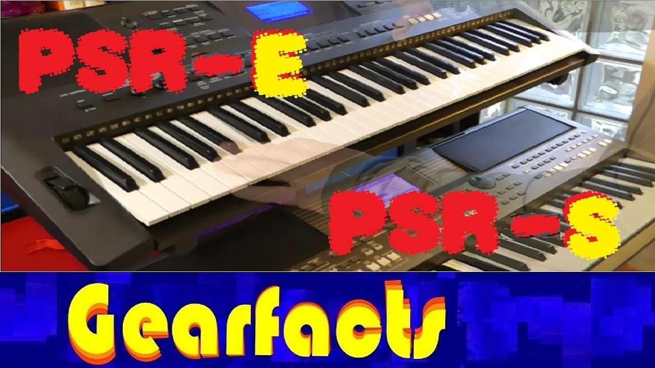 Yamaha PSR-E453 vs PSR-S670 Comparison