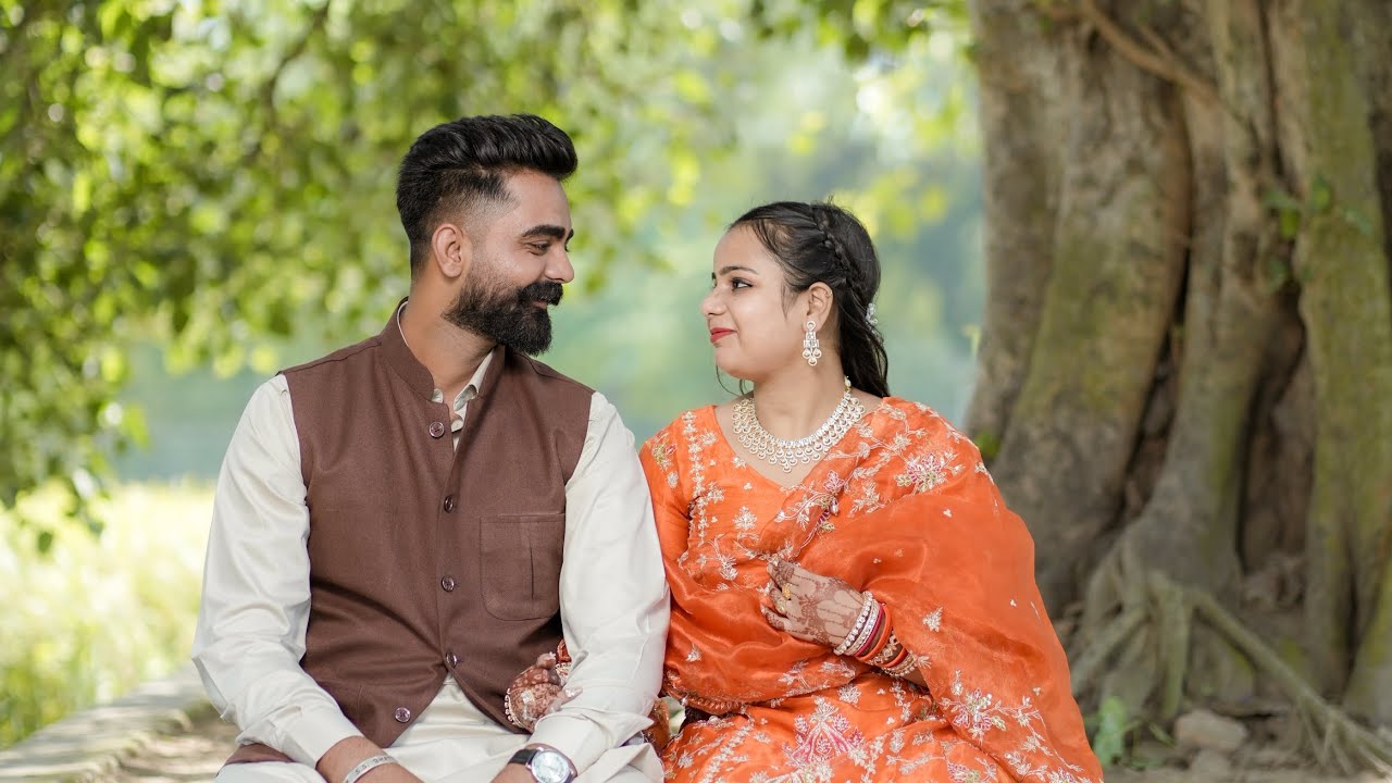 Latest Punjabi Pre Wedding Teaser/Sarpreet With Amrinder/ Raj Filmz M.9803964440