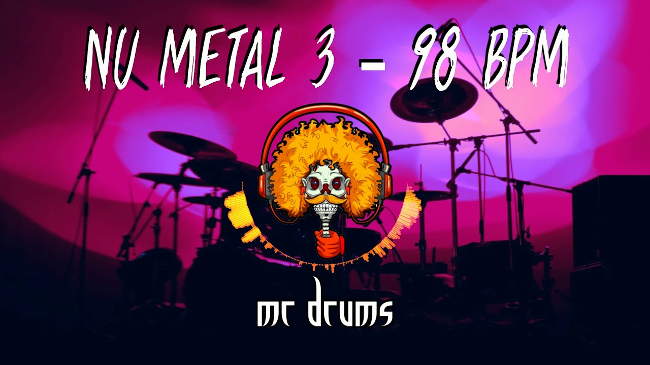 Nu Metal 3 - 98 BPM | Backing Drums | Only Drums | Mr. Drums