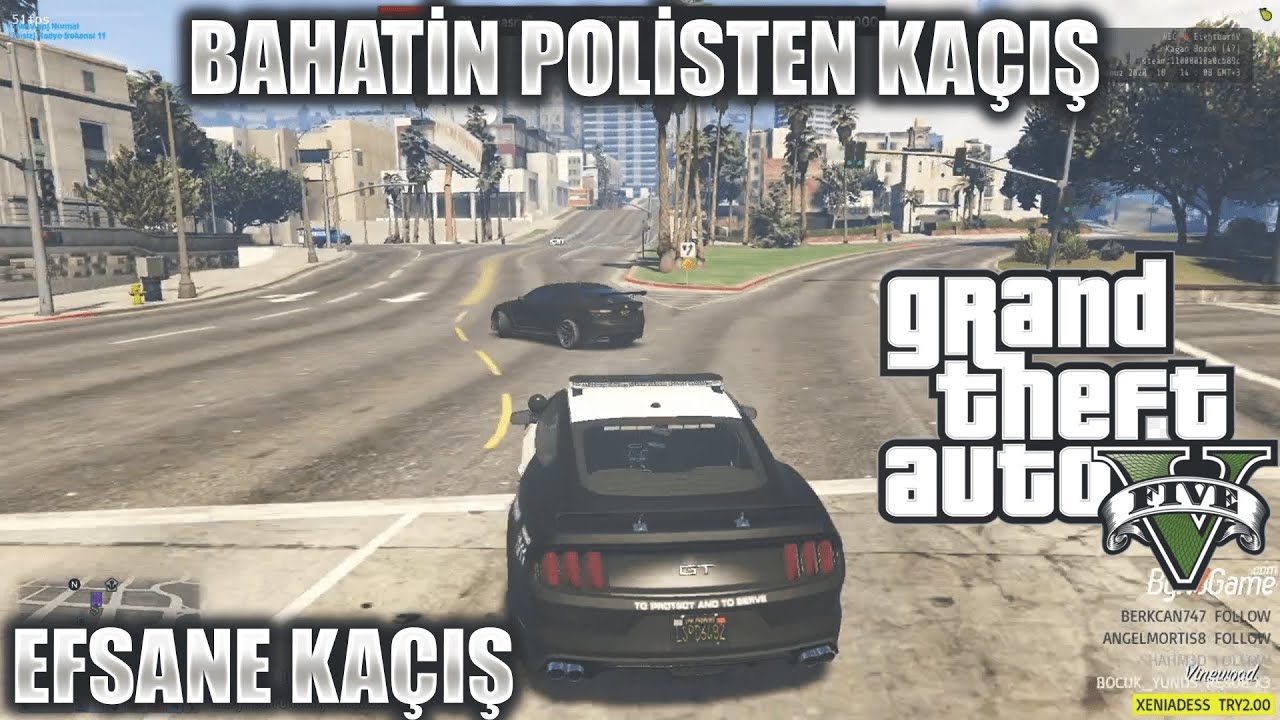 BAHATTİN POLİSTEN KAÇIŞ | EİGHTBORN RP GTA V EFSANE KAÇIŞ