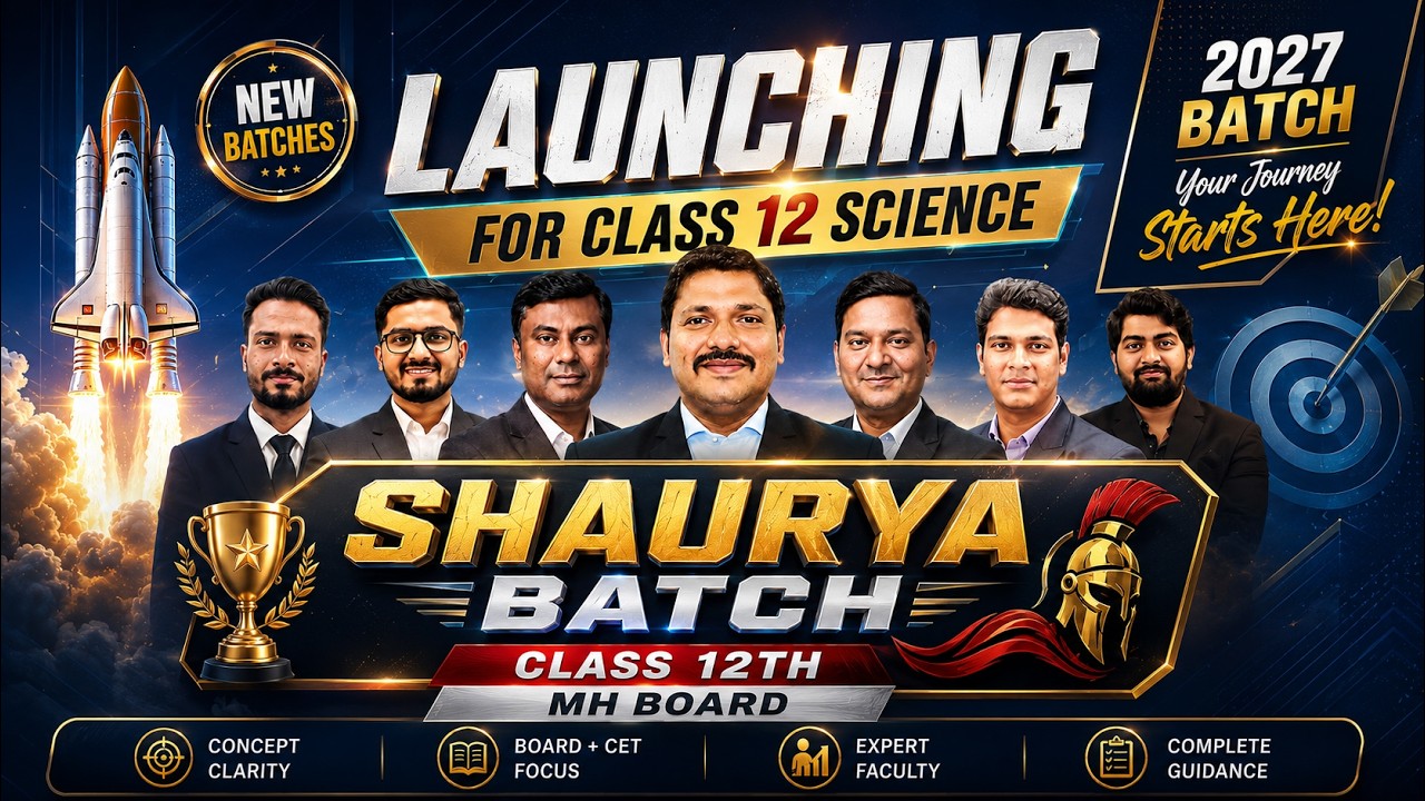 LAUNCHING SHAURYA BATCH 🔥 For Class 12 HSC Maharashtra Board ✅ | Mahatoppers App | Dinesh Sir