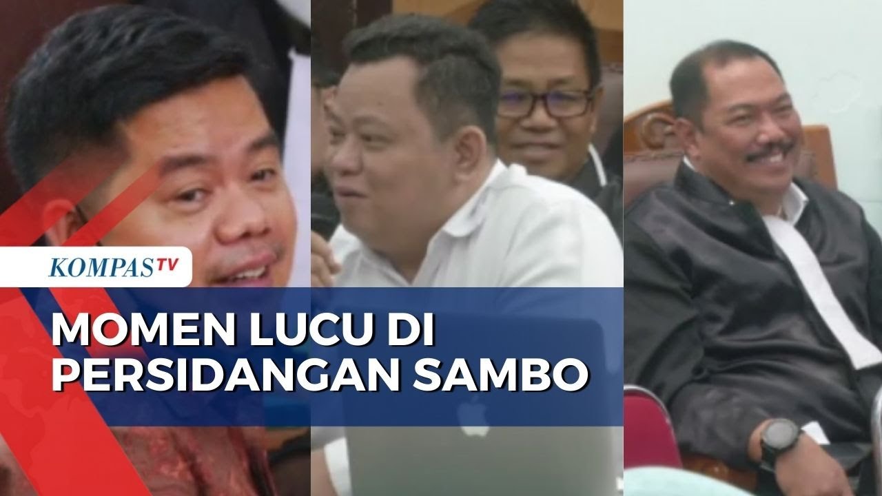 Momen Lucu yang Tertangkap di Persidangan Ferdy Sambo