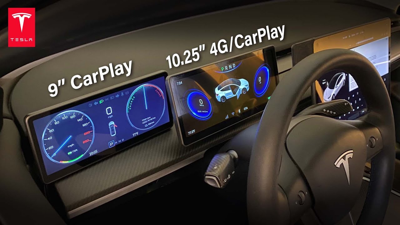Watch before you buy Dashboard Instrument Cluster Display for your Tesla Model 3 & Model Y! #tesla