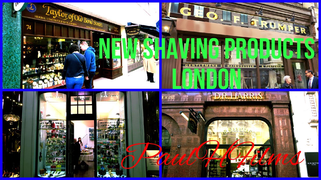 Shaving Products I Purchased in London