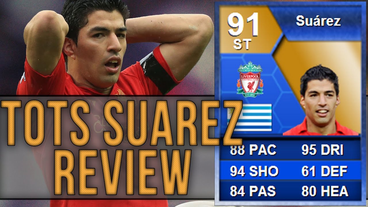 FIFA 13 | 91 TOTS SUAREZ STRIKER Review & In-Game Stats | Ultimate Team