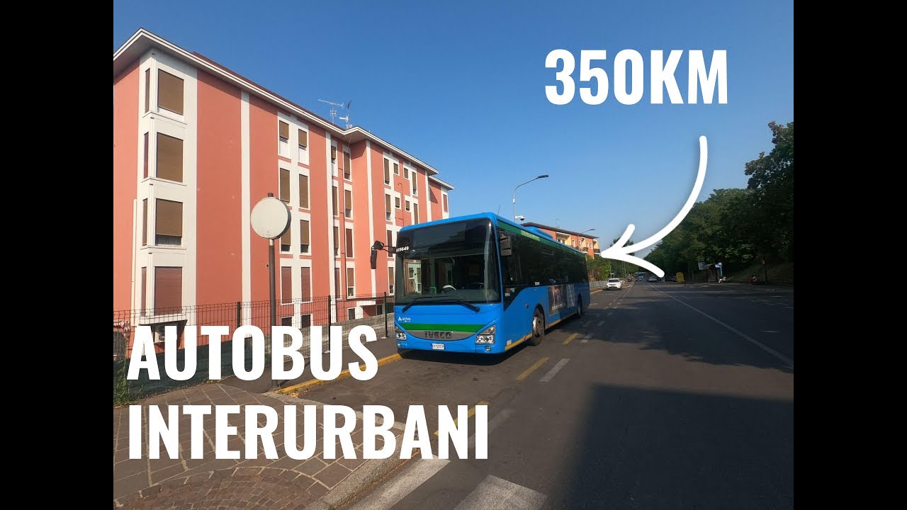 Ho fatto PIU' DI 350KM in AUTOBUS INTERURBANI! Da TRENTO a BRESCIA con Trentino Trasporti e Arriva