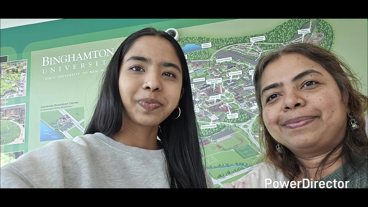 Visit to Binghamton University Campus tour for Undergraduate students