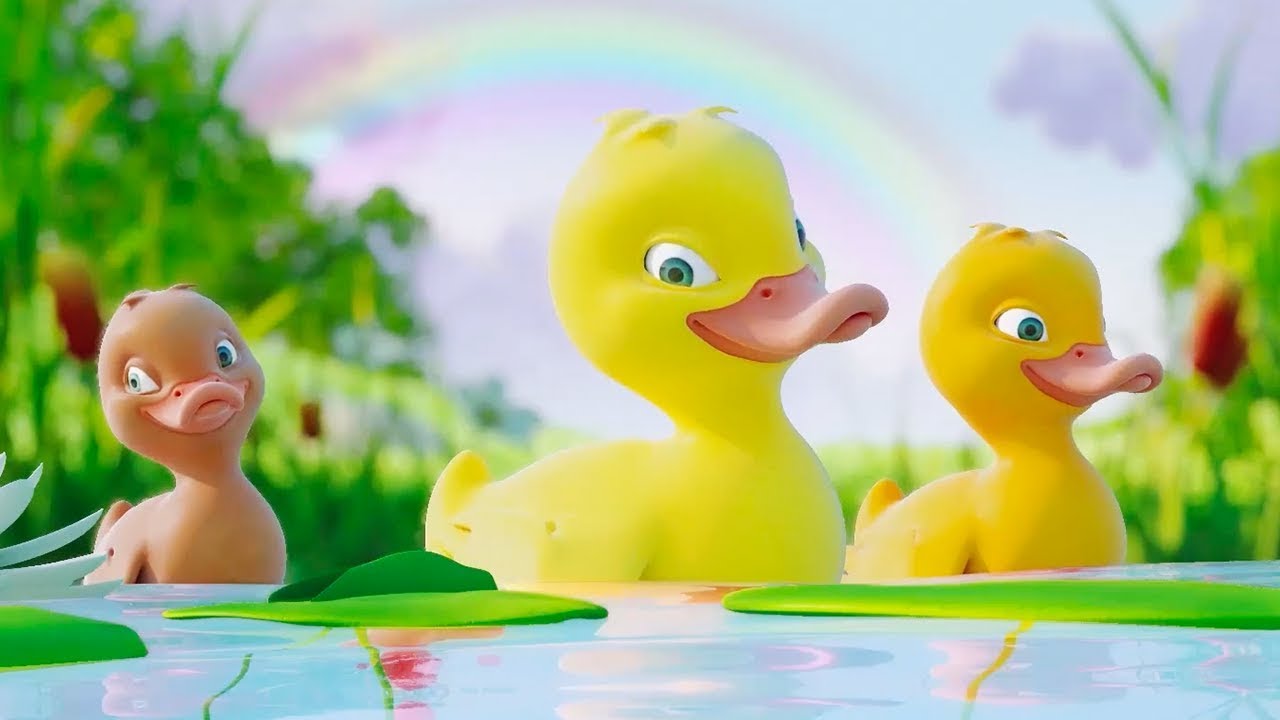 Cinco Pequeños Patitos - Canciones Infantiles | El Reino Infantil