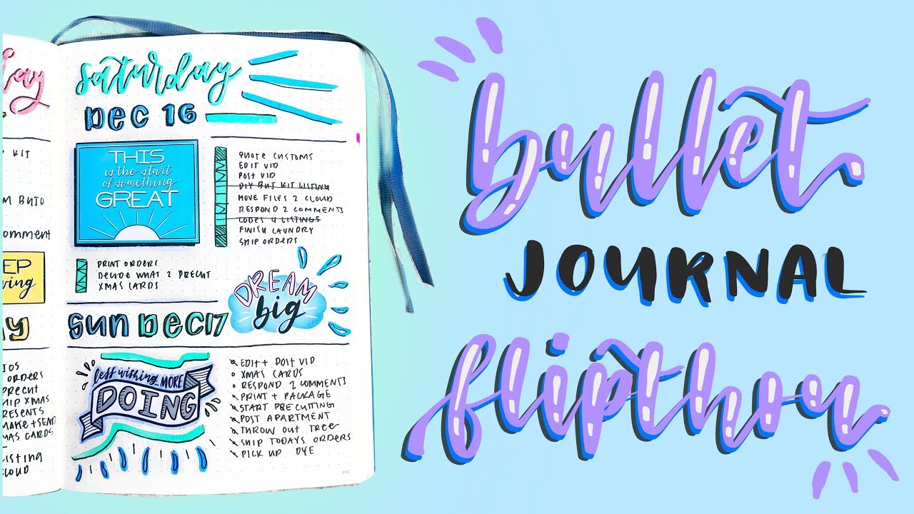 Bullet Journal Flipthru || My Third Bullet Journal + Shop Announcements