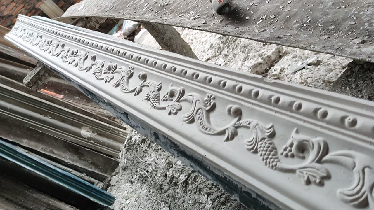 Casting ceilling gypsum cornice