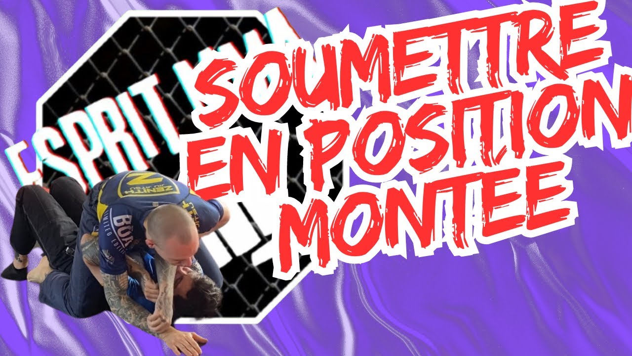8 techniques pour soumettre en position montée, technique MMA/JJB débutant