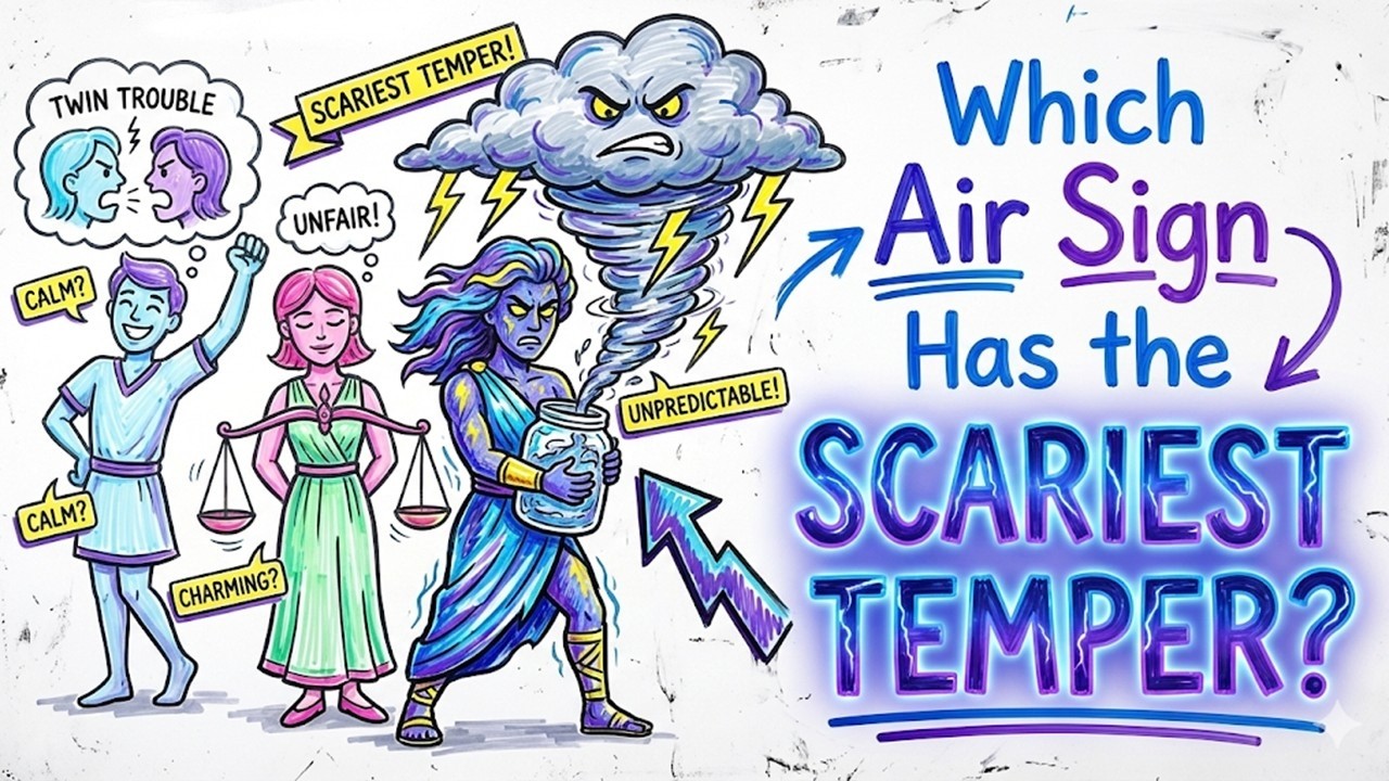 Which Air Sign Has the Scariest Temper?