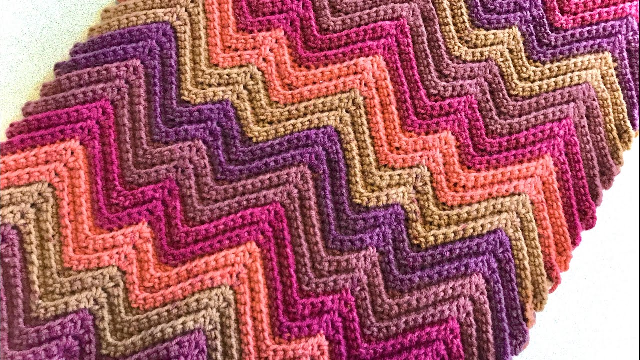 (#132 Canhoto) Ponto Chevron ou Ponto Zig-Zag