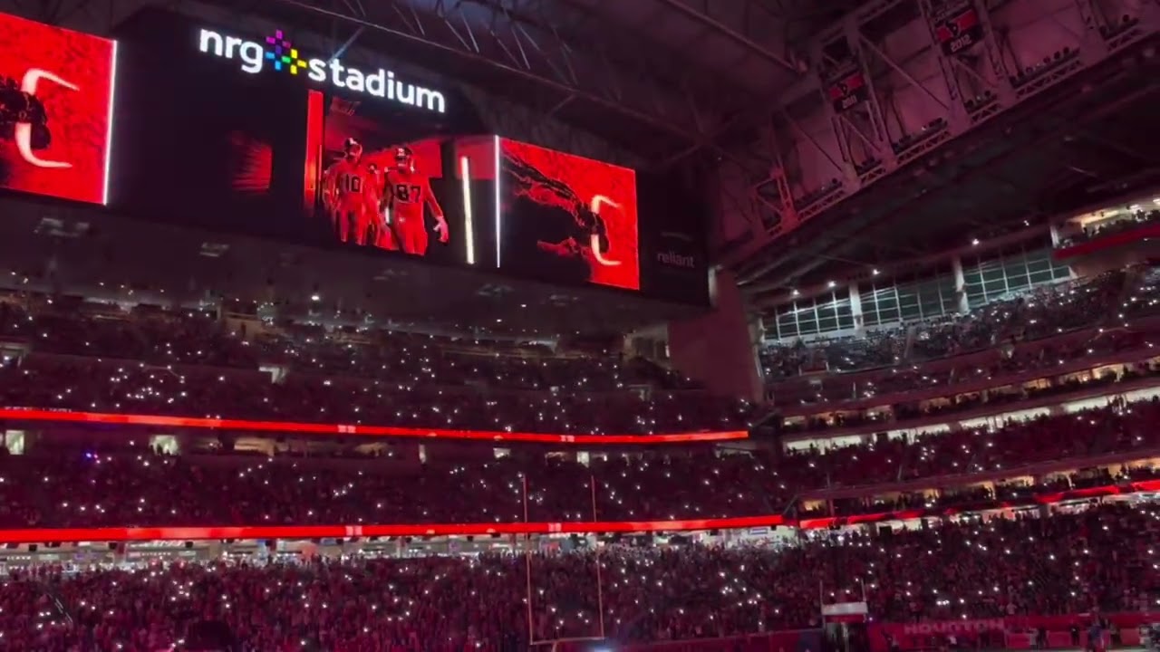 Texans Pregame vlog from inside the NRG stadium