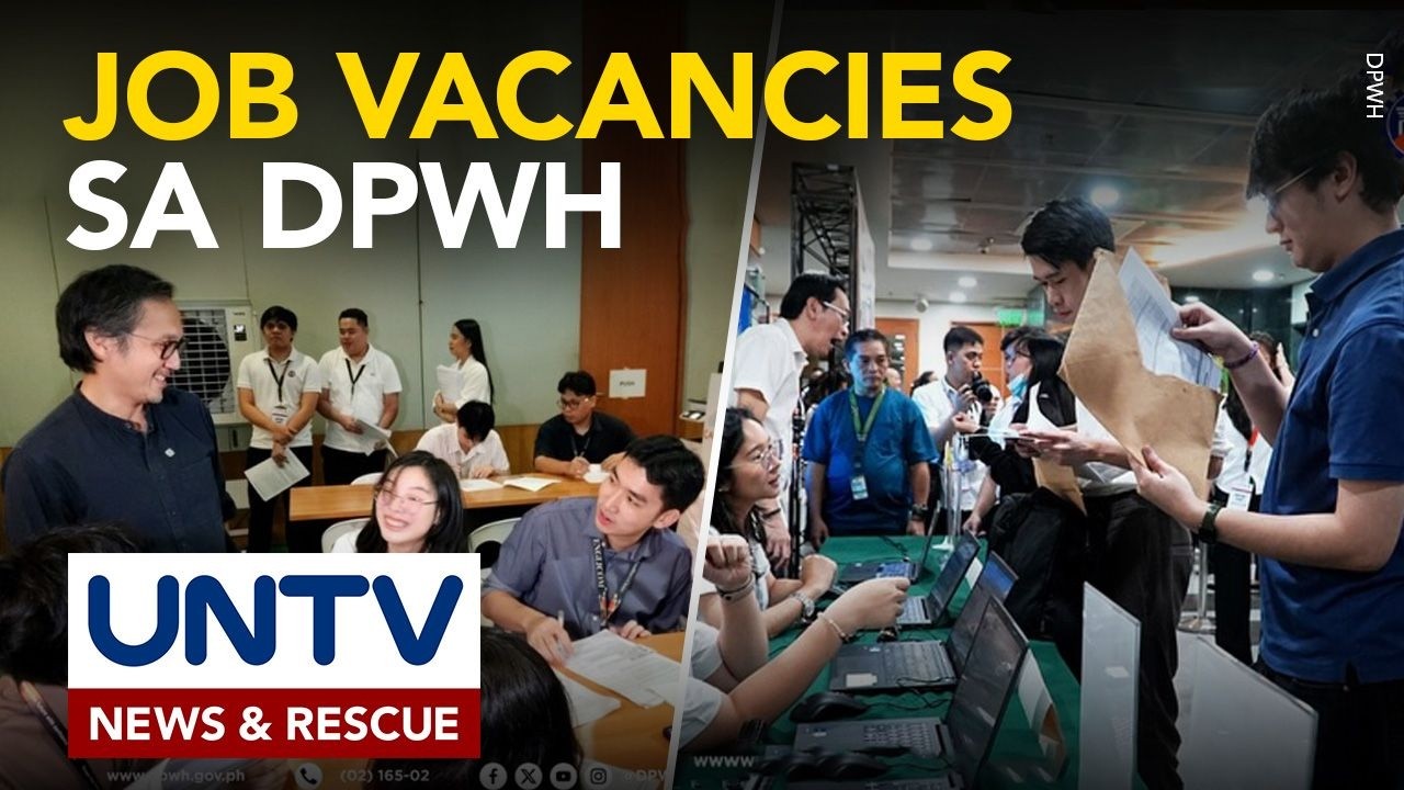 Mga bakanteng posisyon sa DPWH, inaasahang mapunan na lahat ngayong taon