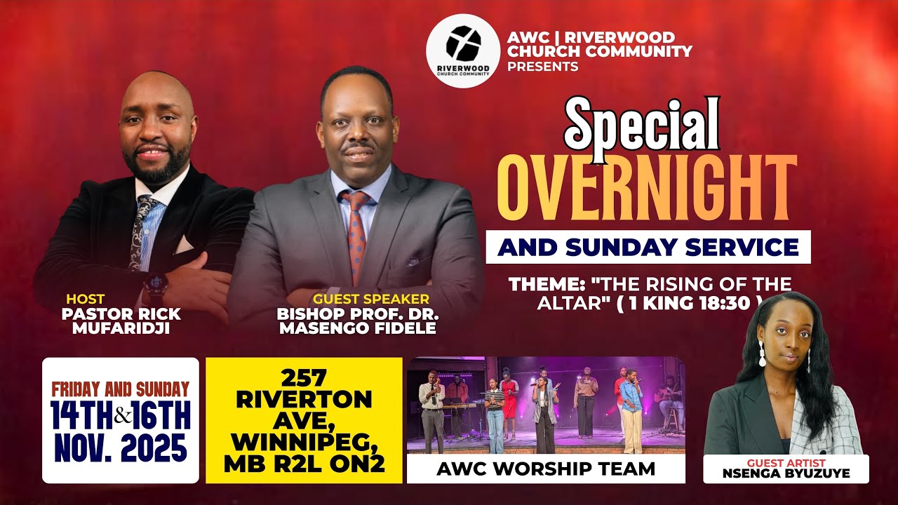 Revival Conference Day 1 | With, Bishop Prof. Masengo Fidele PhD 