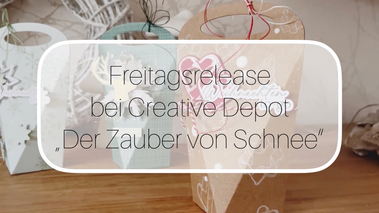 Freitagsrelease bei Creative Depot „Der Zauber von Schnee“