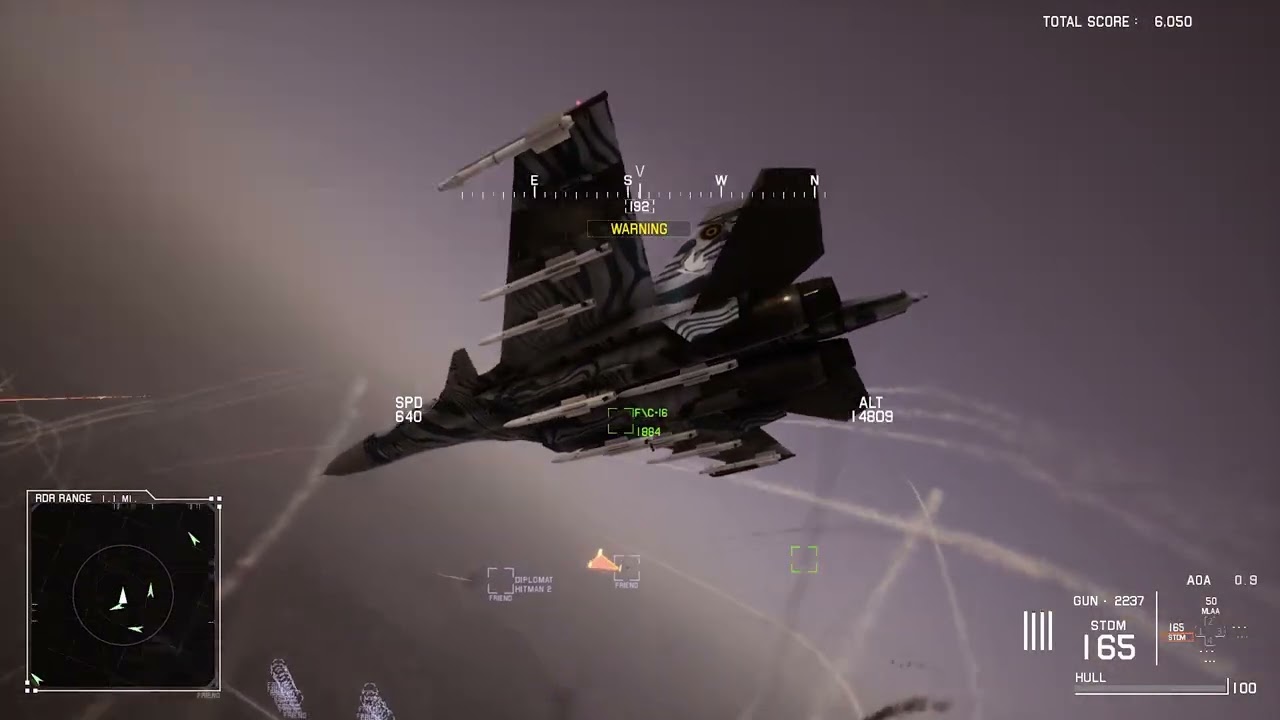 Lore Accurate Trigger in Project Wingman - Mission 15