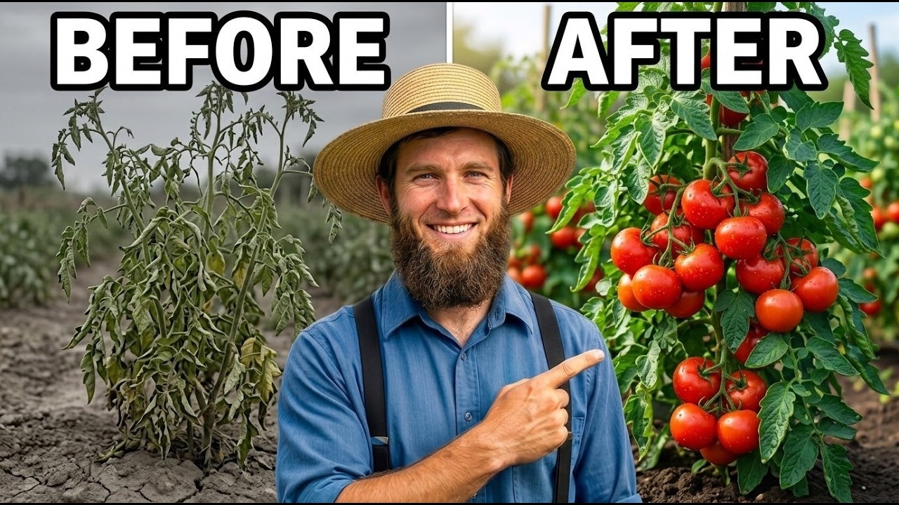 Grow ENDLESS Tomatoes, Not Leaves... The Old AMISH Way