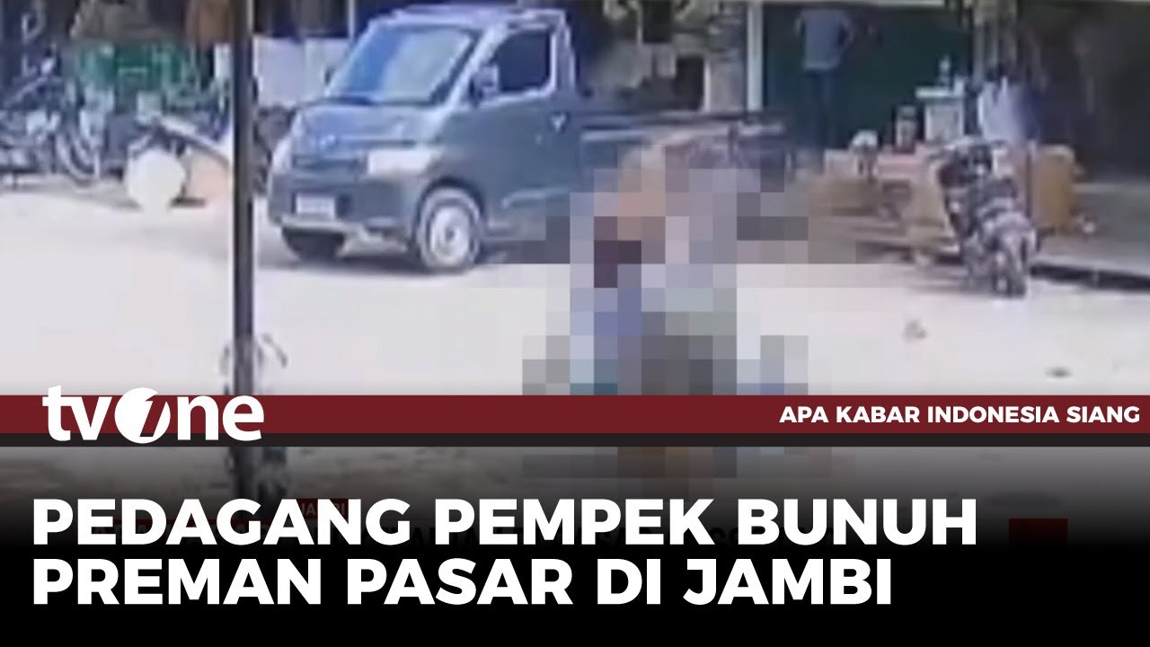 Preman Pasar Tewas Ditusuk Pedagang Pempek | AKIS tvOne