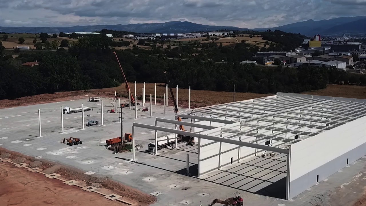Proceso de Ejecuci&oacute;n de un Edificio Industrial