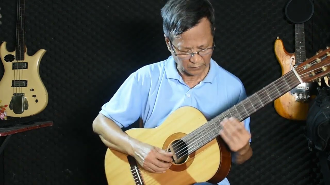 Trống Cơm ( dân ca Quan Họ) guitar Lương Ngọc Chấn