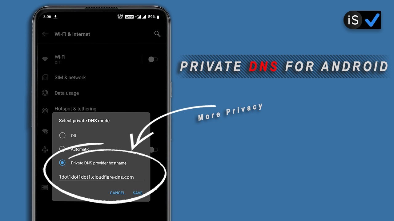 Как настроить частный DNS на любом устройстве Android