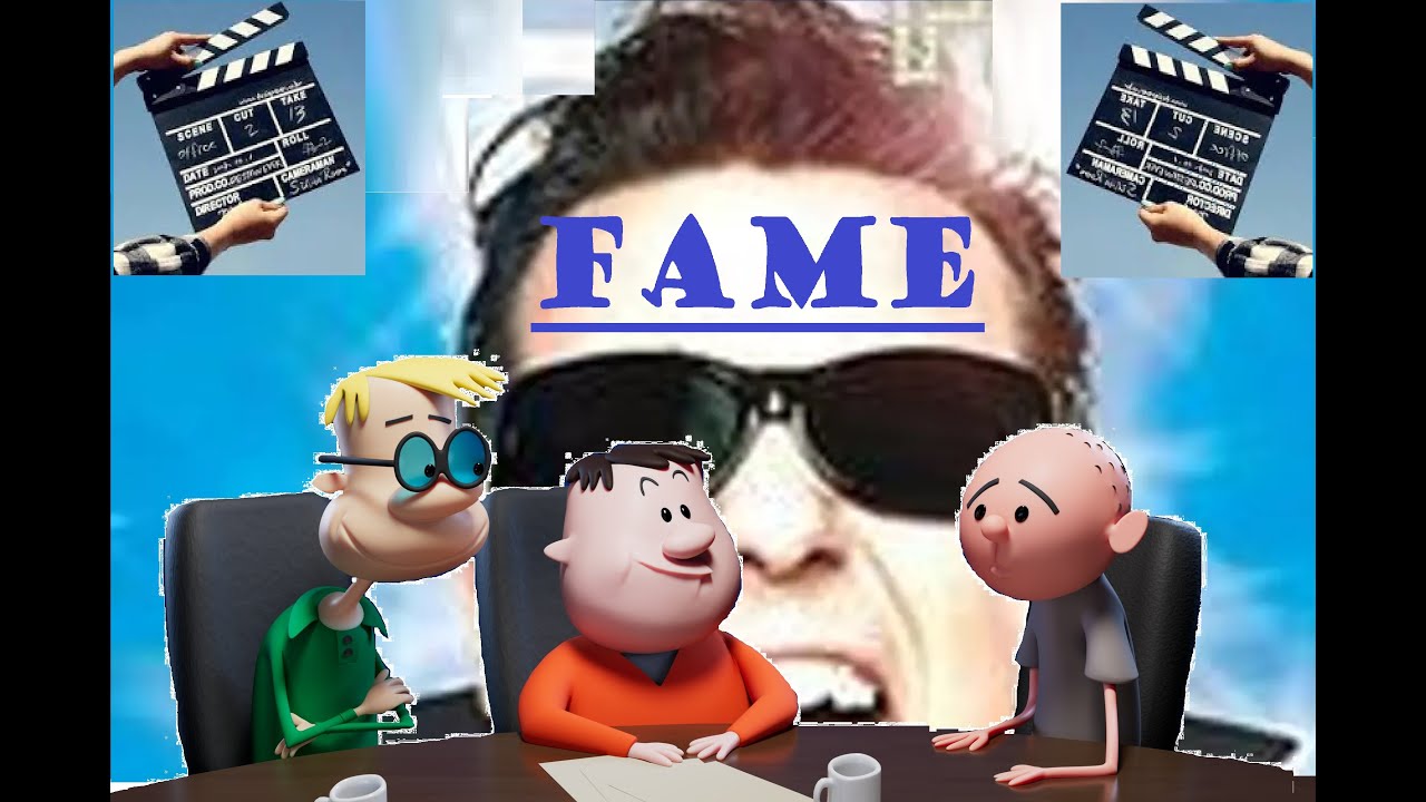 FAME Ricky Gervais, Stephen Merchant and Karl Pilkington