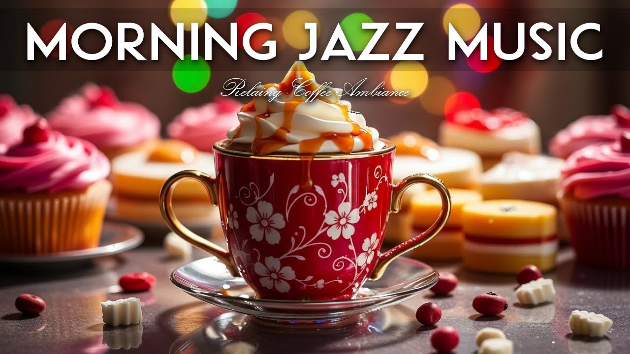 Morning Jazz Music☕Relax Coffee Ambiance Instrumental and Relaxing Jazz Cafe Music for Studying.