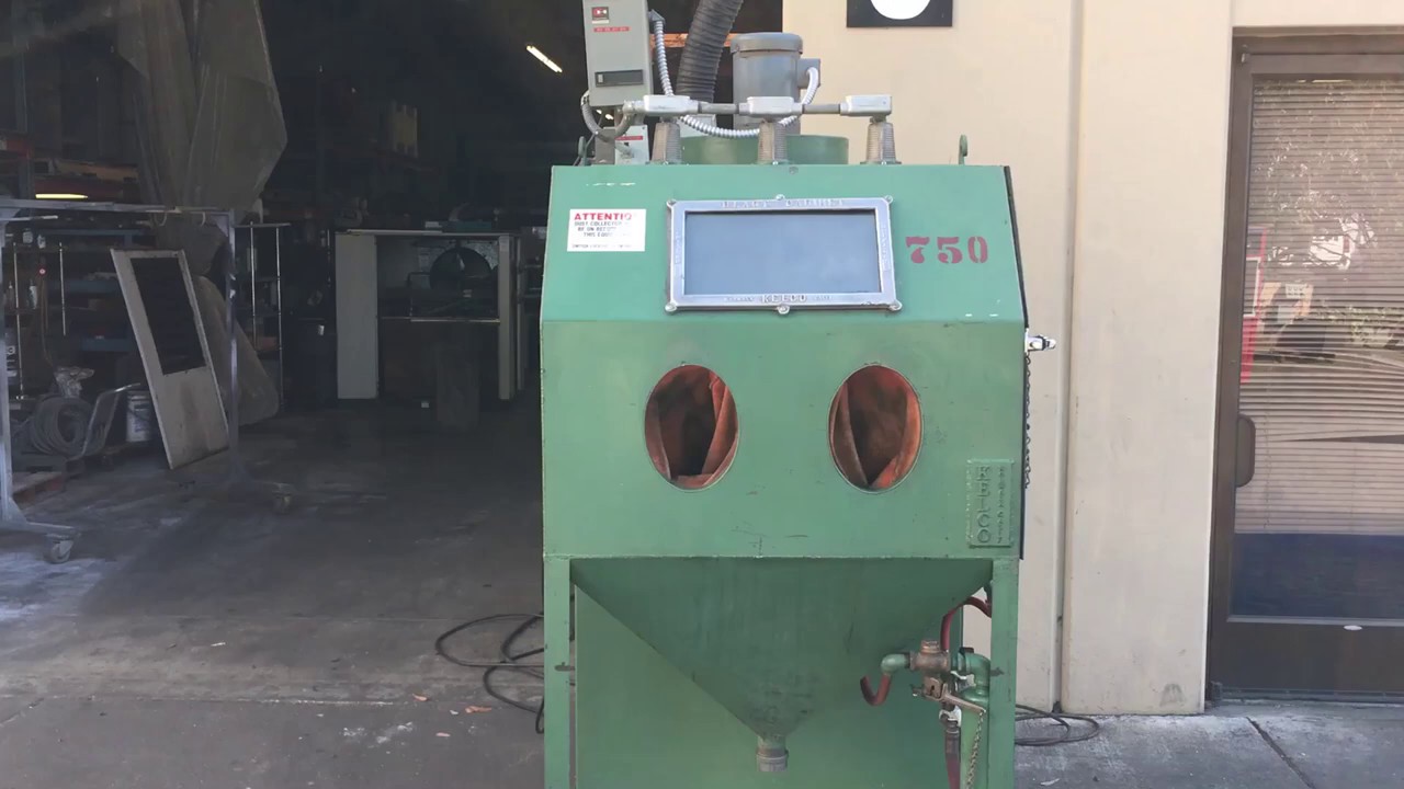 Kelco Sand Blast Cabinet Abrasive Blasting Blaster with Dust Collector Vacuum