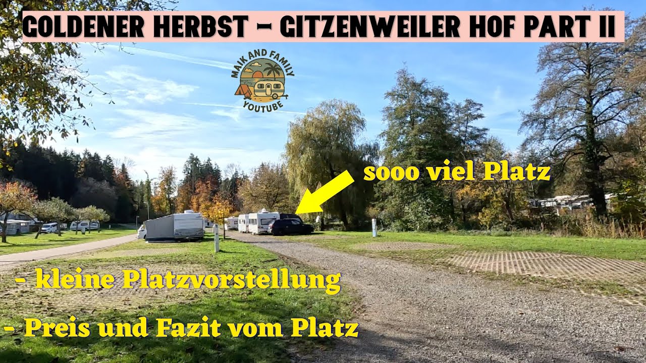Goldener Herbst - Gitzenweiler Hof 2025 Part II + kleine Platzvorstellung
