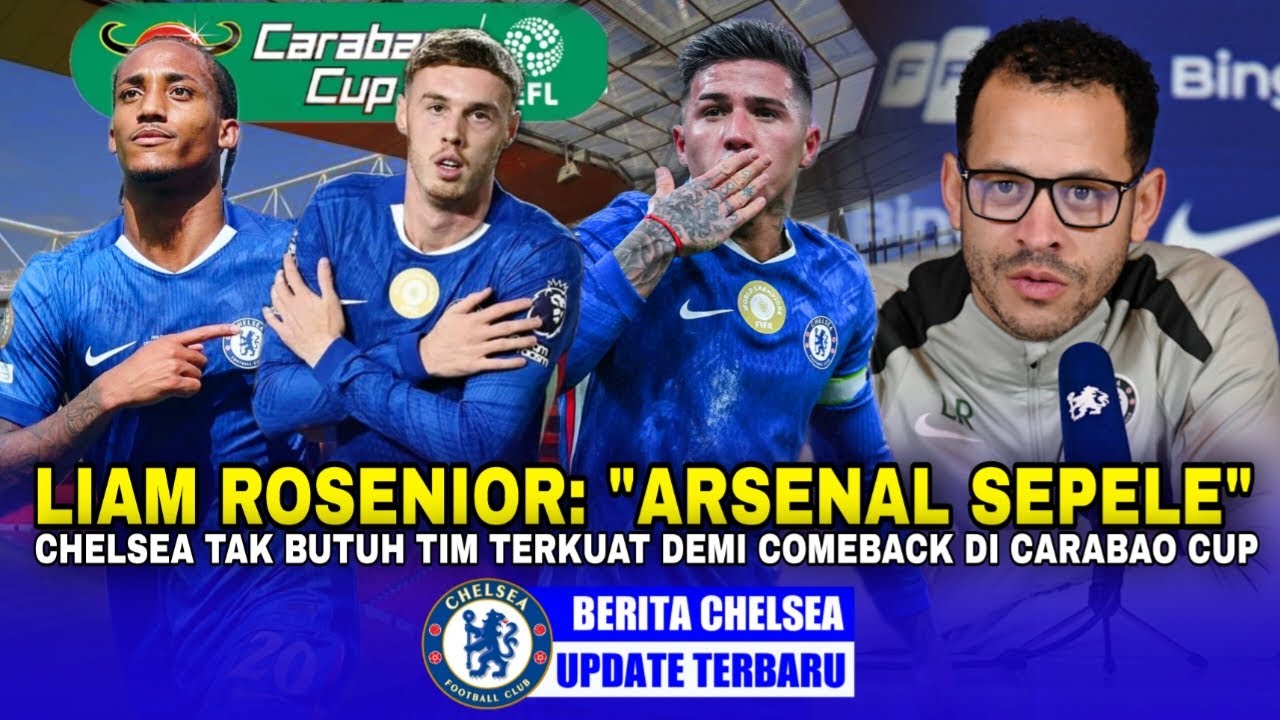Liam Rosenior TAK BUTUH TIM TERKUAT demi hancurkan Arsenal😱jimat baru Chelsea siap obok