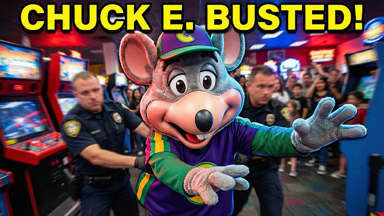 The Cops Take Down Chuck E. Cheese At A Kids Birthday Party
