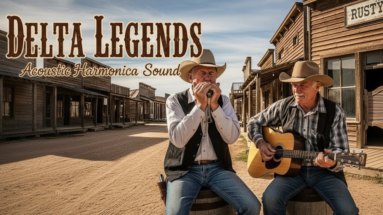 Deep Roots Acoustic Blues Harmonica Sound Inspired by Old American South and Delta Legends