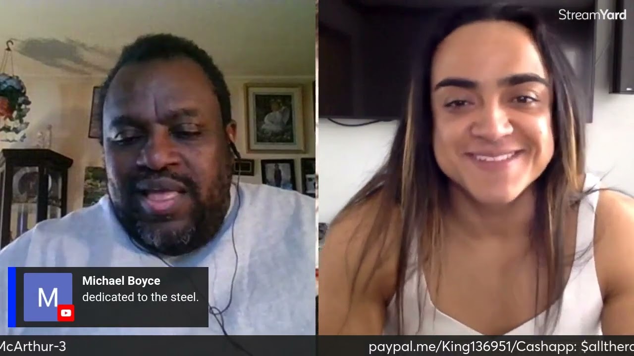 A Clip From Interview With New IFBB Pro Amanda Santos