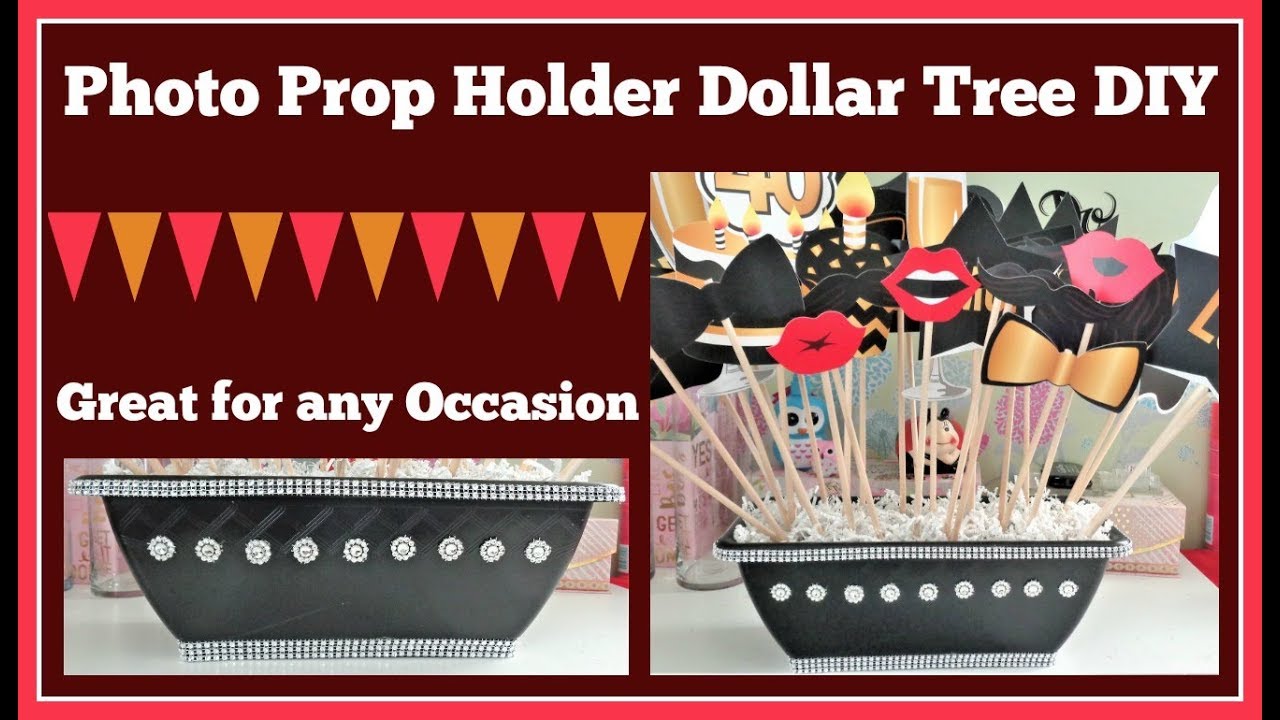 Photo Prop Holder 🤑 Dollar Tree DIY