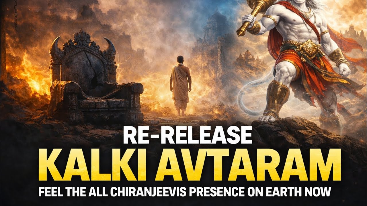 Kalki Avatar (Feel all Chiranjeevis on earth) #hanumanji #bajrangbali #ashvtthama #vibhishana 