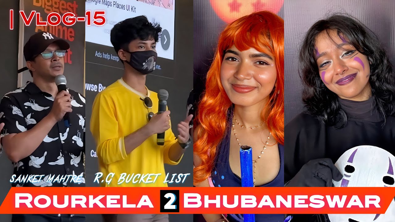 Odisha's Biggest Anime Event ||2025|| Vlog-15