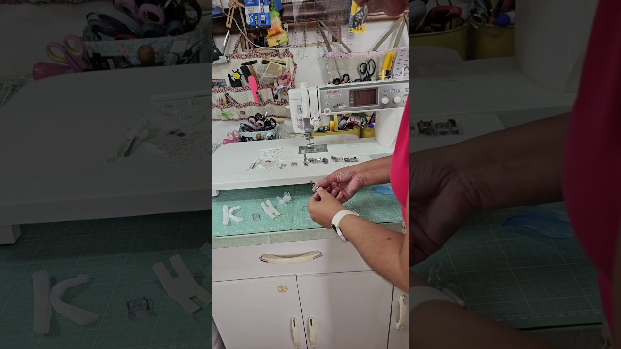 Nova funcionária, unboxing Janome 6700P