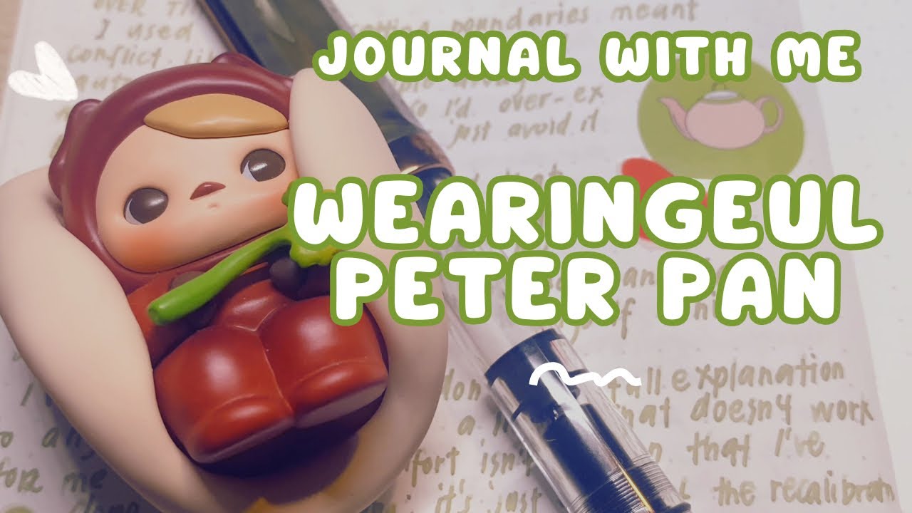 День 24 | Дневник со мной ✍️✨ | Wearingeul Peter Pan | TWSBI Eco Serpentine Bronze | 