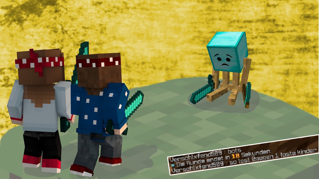 Wir sind Lost weil 2vs1 - Minecraft LuckyRace