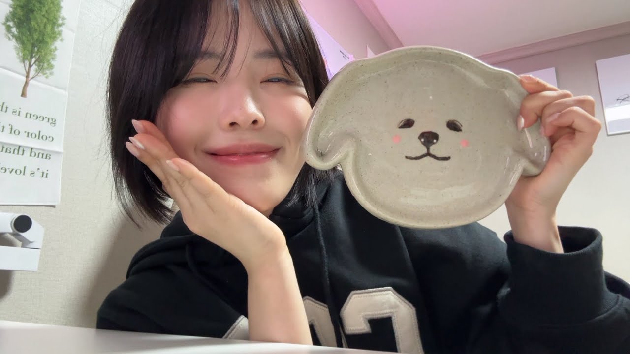 도자기 공방에서 만든 그릇. 드디어 완성됐습니다