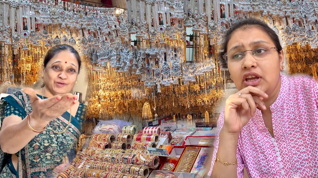 Sas bahu ne mil ke pura market kharid liya! Itna sasta gold kahi nahi milega