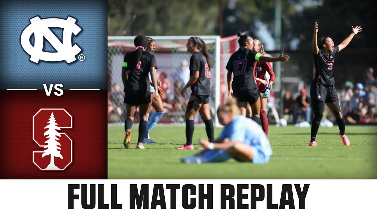 North Carolina vs. Stanford Full Match Replay | 2024 ACC Women's Soccer