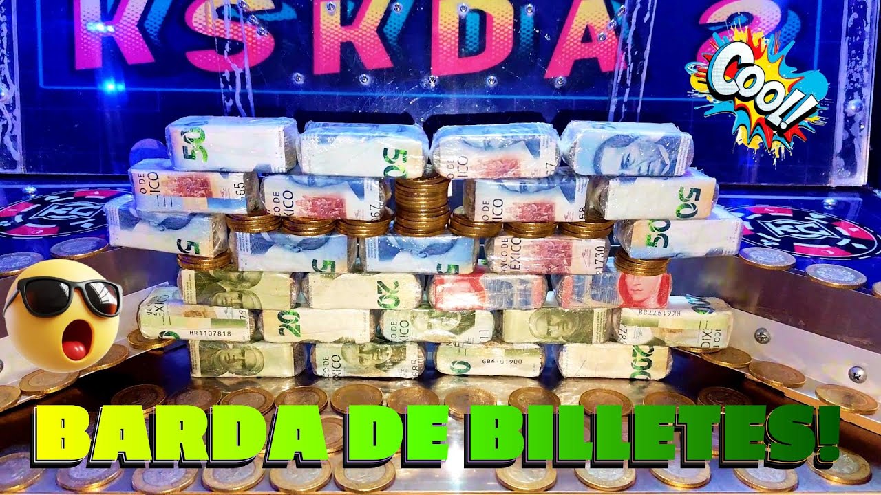 VAYA VAYA!! QUÉ EMPUJE!! AVENTANDO BILLETIZA!! MAQUINA DE $10 #dinero  #foryou #slotmachine #money
