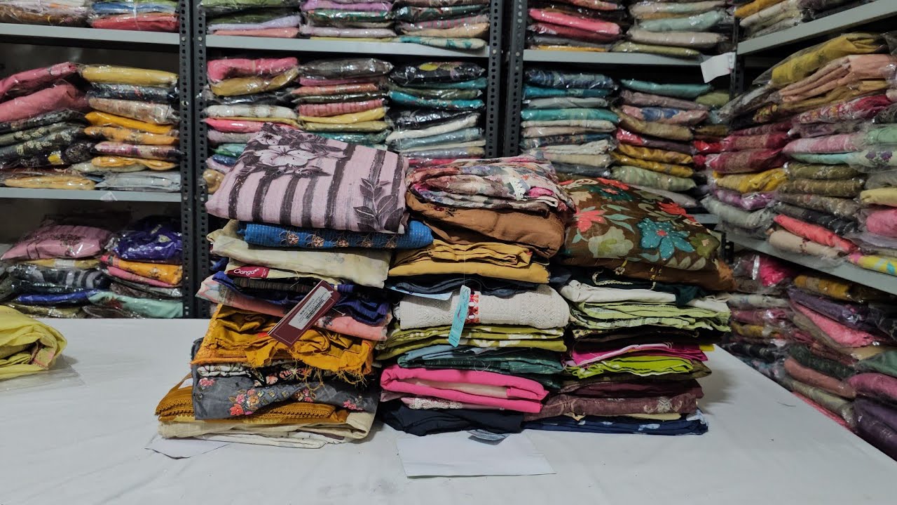 दुनिया की सबसे बड़ी सेल || Branded Suits Sale 🥰 7404615590 @ALLABOUTFABRICS 