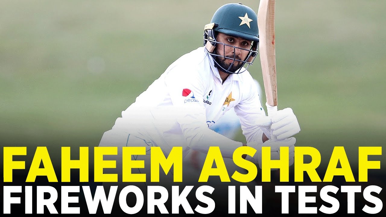 Faheem Ashraf Showing His Class With The Bat Against Proteas at Rawalpindi | Test | PCB | ME2A